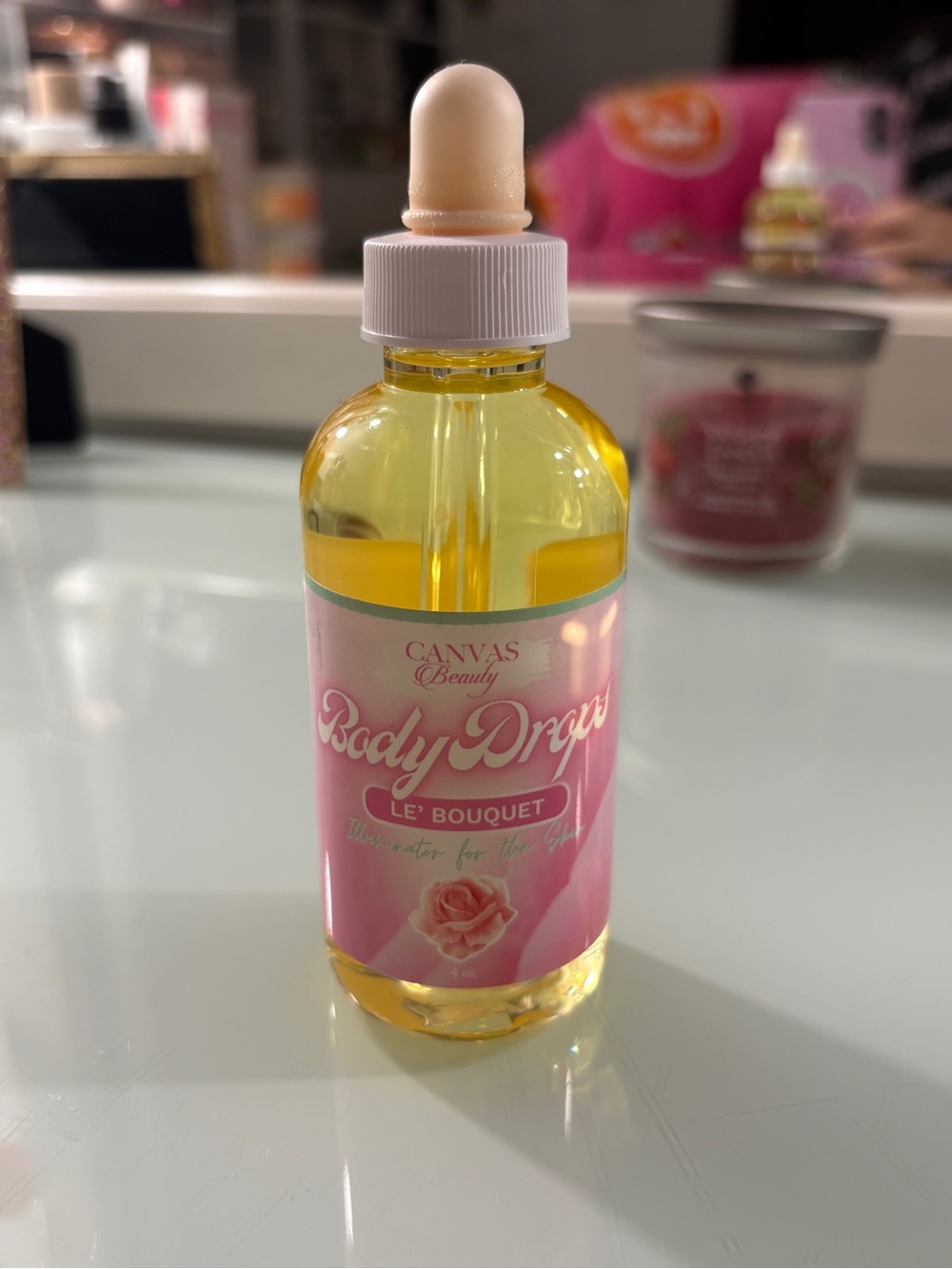 NEW Canvas Beauty Le Bouquet Body Oil Drops